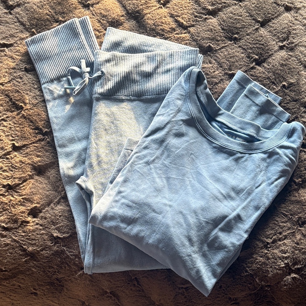 Light Blue Loungewear/yoga/pajamas